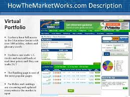 Public companies market participants types of orders types of brokerage accounts stock purchases and sales: The Leader In Stock Market Virtual Trading Applications