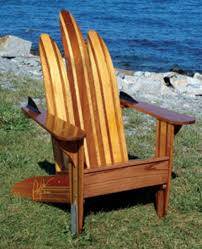 Water Ski Furniture Woodshop News Water Ski Decor Adirondack Chair Ski Decor