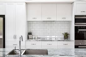 The kitchen backsplash is not only an opportunity for you to infuse your space with a graphic detail, but an interesting one as well. Kitchen White Tile Splashback Novocom Top
