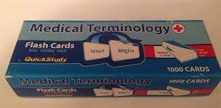 Learn medical terminology with free interactive flashcards. Quick Study Medical Terminology Flash Cards 1000 Cards Tabbed By Topic Medical Terminology Flash Cards Flashcards Medical Terminology
