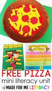 Free Pizza Activities Special Education Activities Art Activities For Kids Mini Units