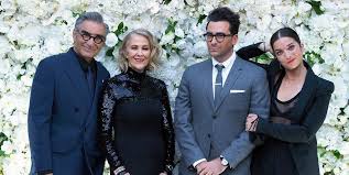 The ceremony was officiated by the former couple's friend, comedian dan levy. What The Schitt S Creek Cast Wore To Emmys In 2020
