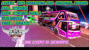 Entdecke rezepte, einrichtungsideen, stilinterpretationen und andere ideen zum ausprobieren. Livery Bussid Bimasena Sdd Full Strobo Bus Simulator Indonesia Youtube