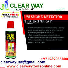 In addition to making sure that the unit is. Hsi Smoke Detector Testing Spray