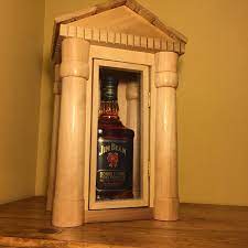 Wine bottle slide base cases. Whisky Display Case Woodworking