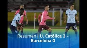 Universidad católica del ecuador played against barcelona sc in 2 matches this season. Resumen U Catolica 2 Barcelona 0 Youtube