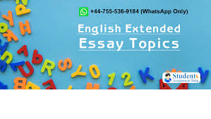 English Extended Essay Topics 2020 Updated Ib Ee Diploma Course