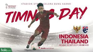 Prediksi hasil timnas vs thailand kualifikasi piala dunia 2022 live sctv malam ini. Live Streaming Kualifikasi Piala Dunia 2022 Di Mola Tv Timnas Indonesia Vs Thailand Indonesia Bola Com