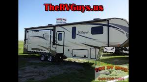5th wheel camper with side patio. This Cool Residential 5th Wheel Is Complete With Elevated Patio Deck 2016 Wildcat 29rkp Youtube