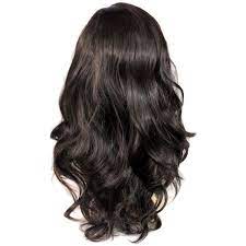 Wonderful Wavy Long Dark Brown Curly Heat Resistant Ladies Wigs Hair Uk Long Indian Hair Womens Wigs Hair Styles