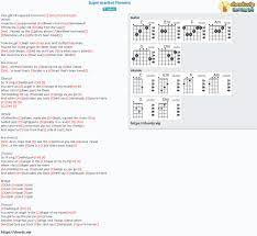 Learn to play guitar by chord / tabs using chord diagrams, transpose the key, watch video lessons and much more. Chord Supermarket Flowers Tab Song Lyric Sheet Guitar Ukulele Chords Vip