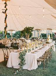 30 Chic Wedding Reception Ideas To Have A Great Wedding Weddinginclude Wedding Backyard Reception Tent Reception Wedding Reception Seating
