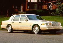 A thick arrow pointing up and to the right. Used 1997 Lincoln Town Car Executive Sedan 4d Prices Kelley Blue Book