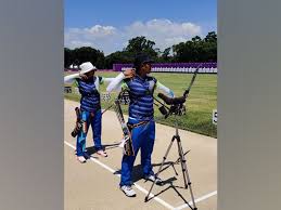 The indian men's archery team, comprising atanu das, pravin jadhav and tarundeep. Olympics Archers Deepika Kumari Atanu Das Start Training In Tokyo Sportsbeezer
