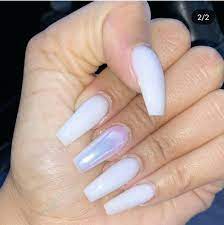 Funny Bunny Opi Also Ask For Soft White Acrylic Powder Neutral Nails Fashion Nails Powder Nails