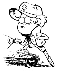 Gravity Falls Coloring Pages Coloring Home