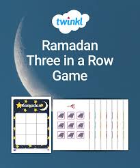 Ramadan Three In A Row Game Ramadan Primary Students List Of Activities