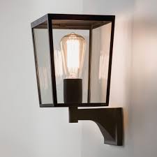 Farringdon Black Ip44 Exterior Wall Light Black Wall Lamps Black Wall Lights Outdoor Wall Lamps