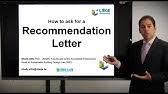 The letter should have your name, position or title, address and contact information. How To Write A Business Reference Letter Youtube