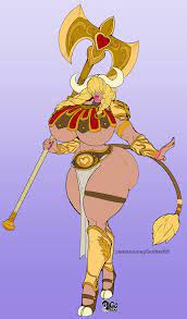 Fasha, Bimbo Cowgirl Gladiator by Lurkergg 
