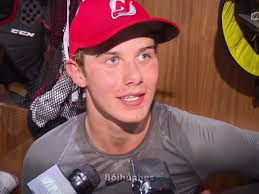 his eyes r so blue 👀 #jackhughes #njdevils #NHL #86jhughes #hockeyedi...