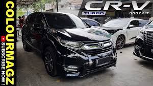 Honda hrv 2017 india price honda hrv. Simple Modification Bodykit Honda Cr V Turbo Mdp Youtube