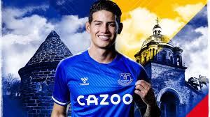 James rodriguez 'considering quitting everton this summer' after just one season. James Rodriguez Joins Everton From Real Madrid On Two Year Deal