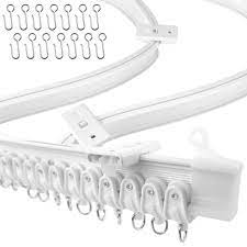 Metal tends to be stronger than plastic, so it's more appropriate for heavy curtains. 5m Ceiling Curtain Track Ceiling Track Ceiling Mount For Curtain Rail With Track Curtain System Bunk Bed Curtains Rv Curtain Track Bendable Ceiling Track Room Divider Ceiling Track For Curtains Buy Online At Best Price In Uae Amazon Ae