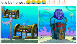 Trending images and videos related to chum! Meta Version Krusty Krab Vs Chum Bucket Know Your Meme