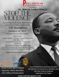 Silicon Valley Student-Led 23rd Annual Martin Luther King Jr. Violence  Prevention Event Brings Civic, Educational, Business and Community Leaders  to Support Youth