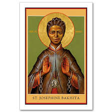 Josephine bakhita, you were sold into slavery as a child. St Josephine Bakhita Icon Holy Card