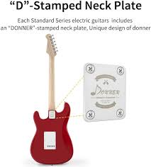 Grey shaker kitchen ideas uke tuner standard. Buy Donner Dst 102r 39 Inch Electric Guitar Beginner Kit Solid Body Full Size Red Hss Pick Up For Starter With Amplifier Bag Digital Tuner Capo Strap String Cable Picks Online In Indonesia B07p6w712c