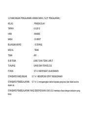 Text of rancangan pengajaran harian sains. 236803714 Slot Rph Tema Air 1 3 2 Rancangan Pengajaran Harian Sains Slot Pengajaran Kelas Prasekolah Tarikh 6 9 2012 Hari Khamis Masa 30 Minit Course Hero