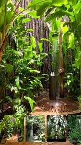 Outdoor Bathrooms Tropical Outdoor Bathrooms In 2020 Tropical Bathroom Decor Outdoor Bathrooms Garden Shower
