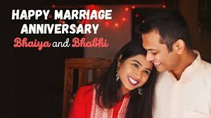 Marriage anniversary wishes in hindi. Happy Marriage Anniversary Bhaiya And Bhabhi Wedding Anniversary Quotes For Brother Whatsapp Status And Wishes