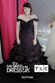 Is Black The New White Would You Say Yes To A Dress With A Difference Bad Dresses Dresses Colored Wedding Dress