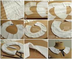 Diy Detachable Collar Pattern How To Make A Peter Pan Collar Collars Diy Sewing Collars Collar Pattern