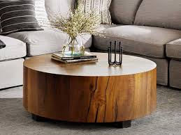 Nsdirect36 inch round wrought iron coffee table is designed to bring comfort and class to your home. Four Hands Wesson Natural Yukas Resin Bronzed Iron 40 Wide Round Coffee Table Fsuwes103a
