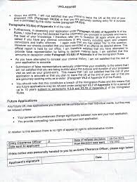 Construction administrator resume samples qwikresume. Standard Visitor Visa Refusal Deception V3 6 B And Procedure For Reapplying Travel Stack Exchange