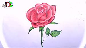 How To Draw Rose By Simple Steps Flower Drawing For Beginners Rose Drawing Easy Youtube I wanted it to be wide to give an effect of filling in space. how to draw rose by simple steps flower drawing for beginners rose drawing easy
