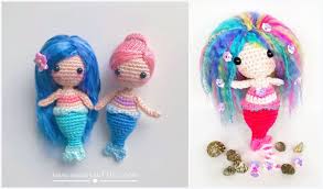 A free version is also available. Mermaid Doll Free Crochet Patterns
