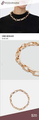Zara Chain Necklace In Gold Chain Necklace Zara Zara Gold