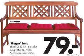 banc en bois skagen casa banc bois bois dur banc