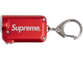 Supreme Nitecore Tini Keychain Light Red Light Red Supreme Backpack Keychain