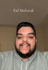 White Guy Singing Eid Mubarak