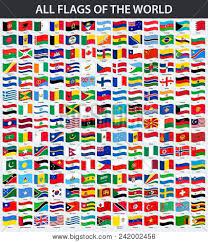 All flags of the world in alphabetical order. All Flags World Vector Photo Free Trial Bigstock