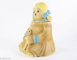 You make them every single year because they make people happy. Rare Mopsy Raggedy Ann Holding Gingerbread Man Doll Cookie Jar In2retro