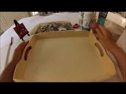 Art Hobby Tuto Plateau Avec Photo Sous Resine Cristal Pour Maman Resine Cristal Resine Plateau