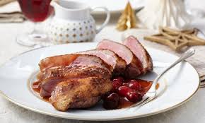 entenbrust mit orangen cranberry sosse rezept hauptspeise rezepte entenbrust