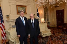 File U S Secretary Of State John Kerry Meets With Un Peace Envoy To Syria Lakhdar Brahimi At The U S Department Of State In Washington D C On April 29 2013 Jpg Wikimedia Commons